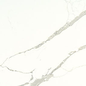 calacatta laza quartz - Kansas JR Granite